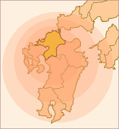 福岡市西区を中心とした対応エリア